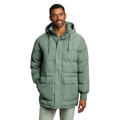 Eddie Bauer Men's Regular Fit Kara Koram Parka, Mineral Green